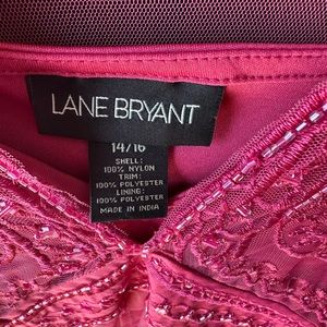 Lane Bryant Shell and Sheer Top